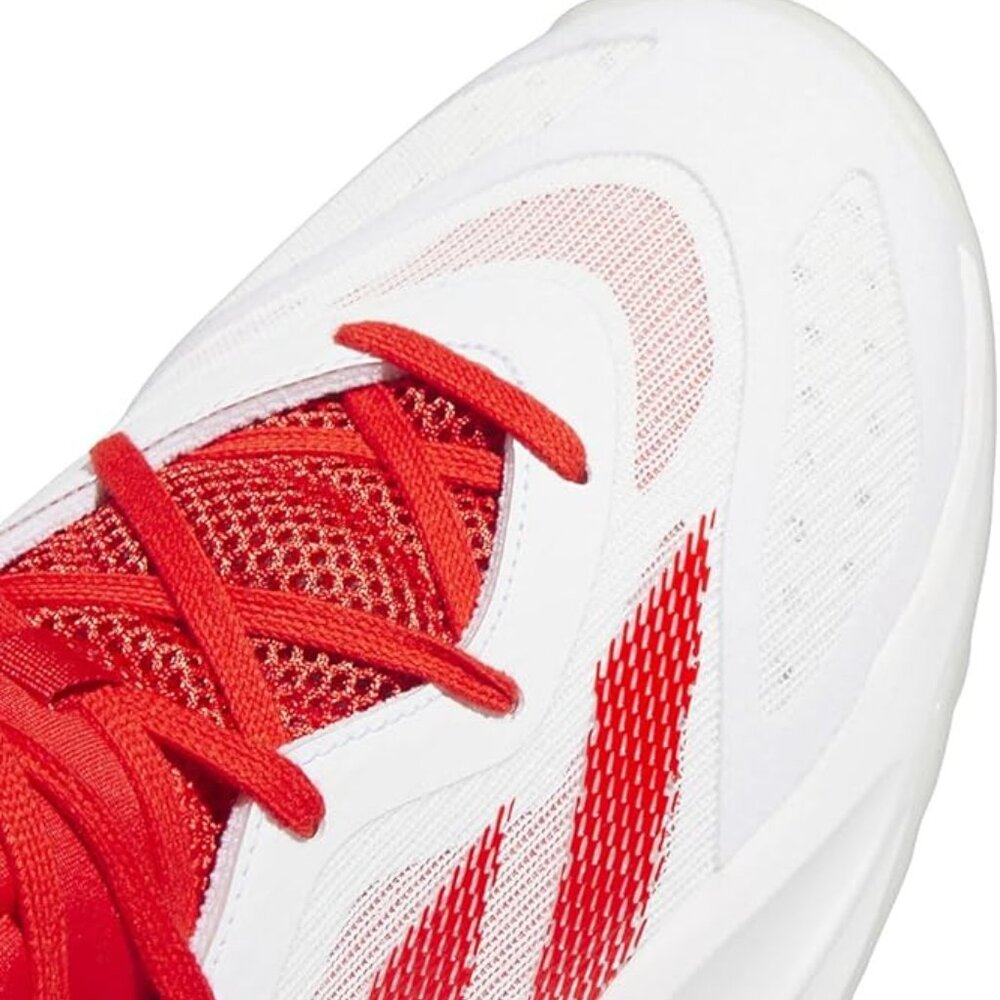 adidas Adizero Select 2.0 Basketball Mens 9 Red‎ White Sneakers Athletic Shoes - Picture 7 of 10